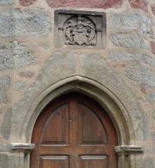 Walldorf Church door