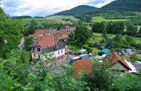 view north from Walldorf Church