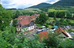 view north from Walldorf Church